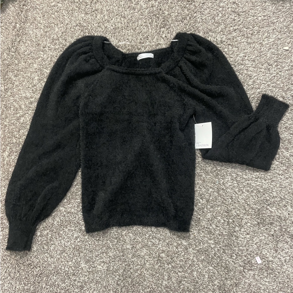 NWT soft black sweater